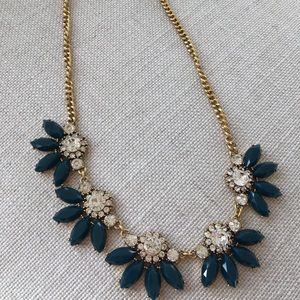 J.Crew Navy Statement Necklace